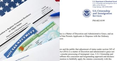 ANUNCIAN CAMBIOS EN LOS TRÁMITES DE RESIDENCIA PERMANENTE EN ESTADOS UNIDOS