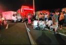 CONDUCTOR RESULTA LESIONADO TRAS CHOQUE ENTRE CAMIÓN Y RASTRA EN EL BULEVAR VENEZUELA