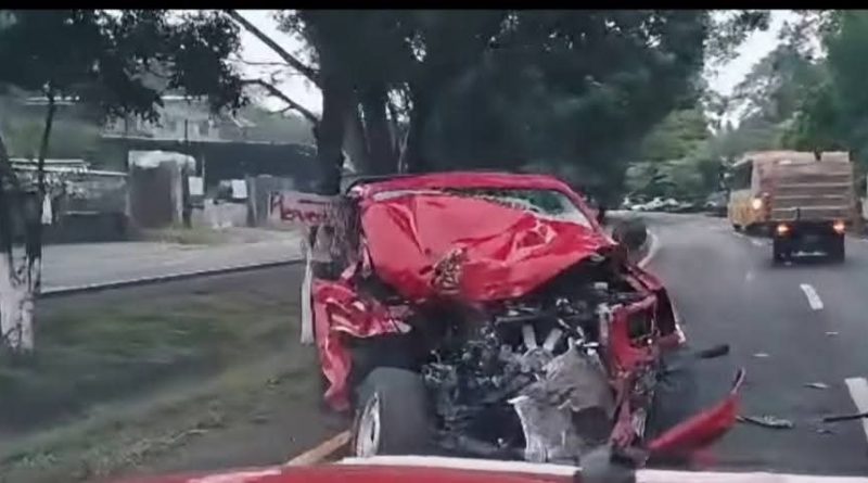 ACCIDENTE DE TRÁNSITO DEJA VARIOS LESIONADOS SOBRE LA CARRETERA PANAMERICANA EN SAN MARTIN