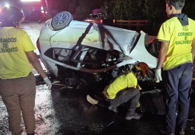 DOS JÓVENES FALLECEN EN TRÁGICO ACCIDENTE DE TRÁNSITO EN IZALCO, SONSONATE