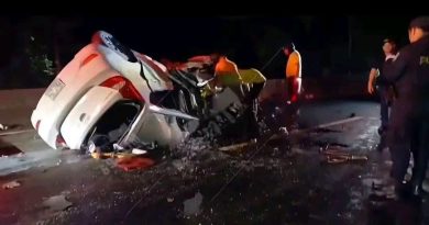 IDENTIFICARON A LAS TRES VÍCTIMAS MORTALES DEL TRÁGICO ACCIDENTE DE TRÁNSITO EN IZALCO,SONSONATE