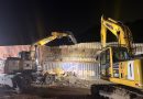 MOP INICIÓ EL RETIRO DE LOS CONTENEDORES DE PROTECCIÓN EN EL TALUD 1 DE LOS CHORROS
