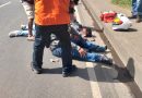 DOS JÓVENES RESULTARON LESIONADOS TRAS ACCIDENTE DE MOTOCICLETA EN SANTA ANA