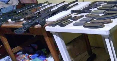 AUTORIDADES DE GUATEMALA INCAUTAN ARMAS DE GUERRA Y MÁS DE 500 MUNICIONES DURANTE ALLANAMIENTO