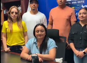 ALCALDESA DE SANTA ANA ESTE AFIRMA QUE NUEVAS IDEAS LE INDICÓ NO INSCRIBIRSE PARA BUSCAR LA REELECCIÓN