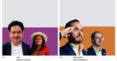 RESULTADOS PRELIMINARES DAN VENTAJA A ABELARDO DE LA ESPRIELLA EN LA SEGUNDA VUELTA PRESIDENCIAL DE COLOMBIA