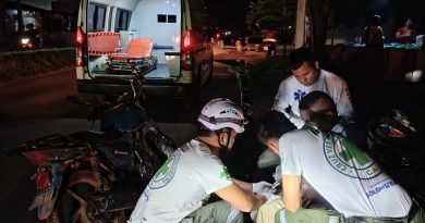 CRUZ VERDE SANTA ANA ATENDIÓ A DOS MOTOCICLISTAS LESIONADOS EN DISTINTOS ACCIDENTES