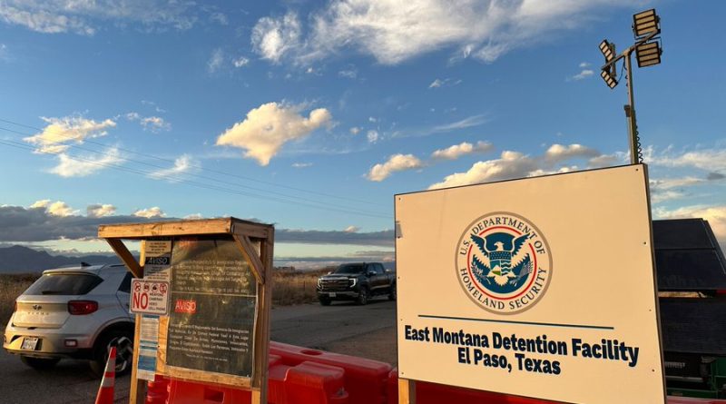MIGRANTES PRESENTAN DEMANDA CONTRA GOBIERNO DE EE. UU. POR PRESUNTAS CONDICIONES INHUMANAS EN CENTRO DE DETENCIÓN