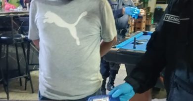 CAPTURAN A DOS PERSONAS DURANTE ALLANAMIENTOS EN PRESUNTOS PUNTOS DE VENTA DE DROGA EN SAN SALVADOR