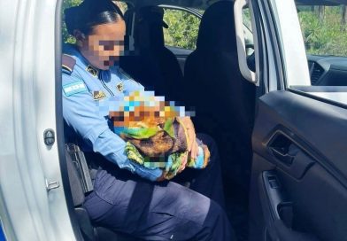 RESCATAN A RECIÉN NACIDA ABANDONADA CERCA DE UNA CARRETERA EN LEMPIRA, HONDURAS