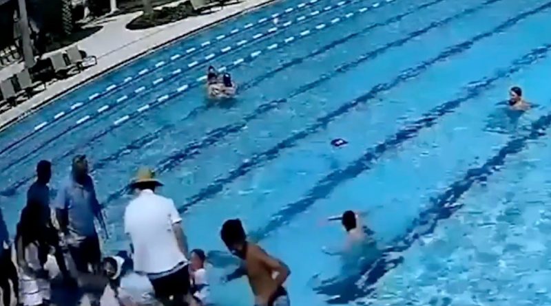AGENTE DE ICE SALVA LA VIDA DE UN NIÑO DE SEIS AÑOS TRAS RESCATARLO DE UNA PISCINA EN FLORIDA