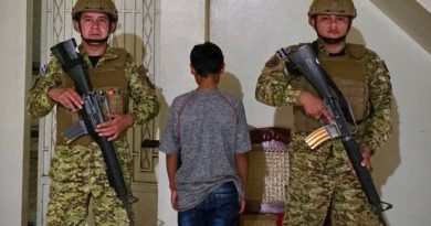 UBICAN A MENOR CON MATERIAL QUE LO VINCULARÍA A LA MS-13 EN AHUACHAPÁN SUR