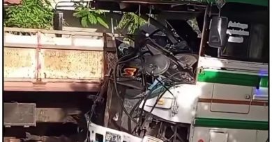 VARIAS PERSONAS RESULTAN LESIONADAS EN CHOQUE ENTRE AUTOBÚS Y CAMIÓN EN MORAZÁN