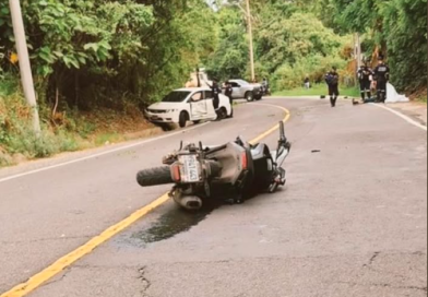 MOTOCICLISTA FALLECE EN ACCIDENTE DE TRÁNSITO EN OLOCUILTA