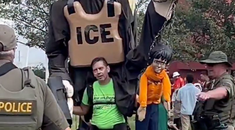 MANIFESTACIÓN CONTRA ICE MARCA LA JORNADA DEL MUNDIAL 2026 EN ATLANTA