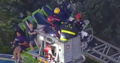 FALLA EN JUEGO MECÁNICO DEJA A VARIOS NIÑOS Y ADULTOS ATRAPADOS POR DOS HORAS EN NUEVA YORK