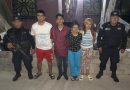 CAPTURAN A CUATRO PERSONAS POR PRESUNTO TRÁFICO ILÍCITO TRAS ALLANAMIENTO EN VILLA LOURDES