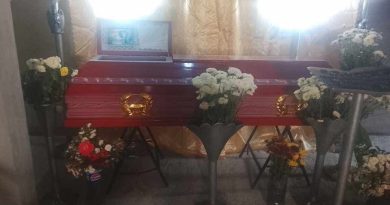 DAN EL ÚLTIMO ADIÓS A MARIO MONTERROZA TRAS SER ENCONTRADO SIN VIDA EN ZONA LIMÍTROFE ENTRE GUATEMALA Y CHALCHUAPA, SANTA ANA