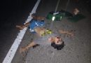 DOS PERSONAS FALLECEN EN ACCIDENTE ENTRE UN VEHÍCULO Y UNA MOTOCICLETA EN LA CARRETERA DE SANTA ANA A SAN SALVADOR