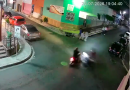 FUERTE CHOQUE EN EL CENTRO DE CHALCHUAPA DEJA A DOS MOTOCICLISTAS LESIONADOS