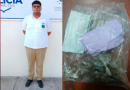 ESTUDIANTE FUE CAPTURADO CON PORCIONES DE MARIHUANA  ANTES DE INGRESAR A SU CENTRO DE ESTUDIOS EN ZACATECOLUCA