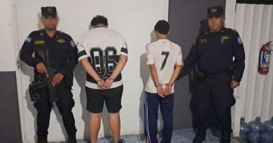 DOS MENORES DE EDAD, ENTRE CINCO CAPTURADOS EN OPERATIVO CONTRA EL TRÁFICO ILÍCITO DE DROGAS