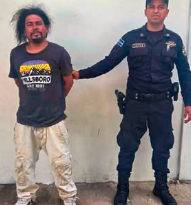 CAPTURAN A HOMBRE ACUSADO DE ROBAR Y LESIONAR A OTRO EN LA PALMA, CHALATENANGO NORTE