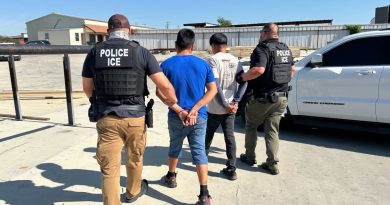 ICE REPORTA 238 DETENCIONES EN UN SOLO DÍA DURANTE OPERATIVO EN EL SUR DE TEXAS