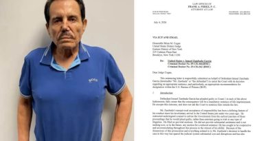 EL «MAYO» ZAMBADA ACEPTA CADENA PERPETUA EN ESTADOS UNIDOS