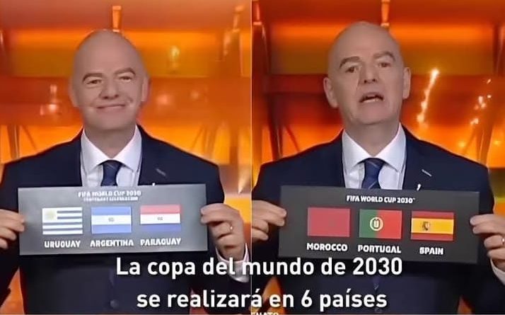 MUNDIAL 2030 TENDRÁ COMO SEDES A SEIS PAÍSES EN TRES CONTINENTES