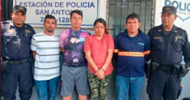 PNC CAPTURA A CUATRO PERSONAS TRAS PELEA EN CIUDAD DELGADO