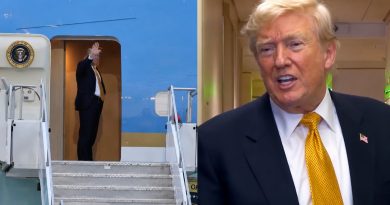 TRUMP EXPLICA POR QUÉ NO REGRESÓ A ESTADOS UNIDOS EN EL NUEVO AVIÓN DONADO POR CATAR