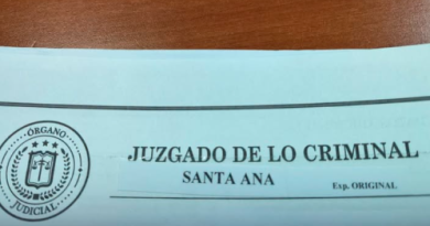 ORDENAN DETENCIÓN PROVISIONAL PARA HOMBRE ACUSADO DE FEMINICIDIO AGRAVADO TENTADO EN SANTA ANA