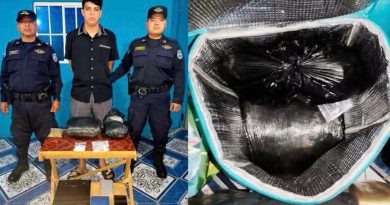 REPARTIDOR DE COMIDA FUE CAPTURADO CON DROGAS EN SAN MARTÍN