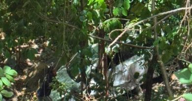 CAE CON SU VEHÍCULO A UN ABISMO DE 25 METROS Y SOBREVIVE EN JUCUARÁN, USULUTÁN