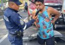 CONDUCTOR EBRIO INVADE CARRIL Y COLISIONA CONTRA OTRA RASTRA EN SAN MIGUEL