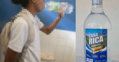 ESTUDIANTES SON SORPRENDIDOS CONSUMIENDO BEBIDA ALCOHÓLICA DENTRO DE CENTRO ESCOLAR EN SOYAPANGO