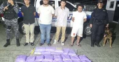 OPERACIÓN BARRIDO DEJA CUATRO CAPTURADOS Y 30 KILOGRAMOS DE DROGA INCAUTADOS