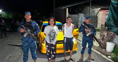 CAPTURAN A DOS PERSONAS TRAS INTENTAR HUIR DE CONTROL MILITAR EN ILOPANGO