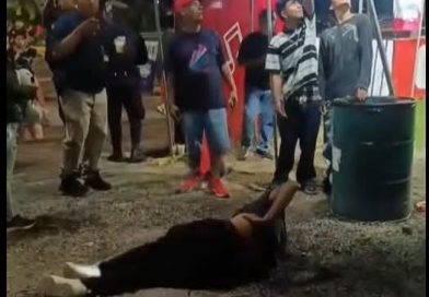 HOMBRE CAE DE JUEGO MECÁNICO “CHICAGO” EN FUN CITY, SANTA TECLA
