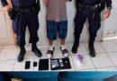 PNC CAPTURA A HOMBRE CON PORCIONES DE METANFETAMINA EN COLÓN, LA LIBERTAD OESTE