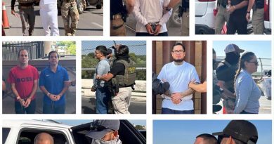 ESTADOS UNIDOS ENTREGA A MÉXICO A 10 FUGITIVOS BUSCADOS POR DELITOS GRAVES