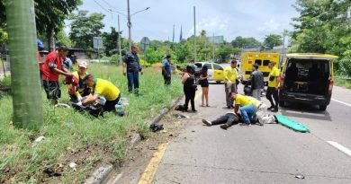 MUJER FALLECE EN ACCIDENTE DE MOTOCICLETA SOBRE LA TRONCAL DEL NORTE