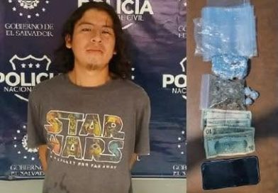CAPTURARON A SUJETO POR TRÁFICO ILÍCITO DE DROGAS EN NAHUIZALCO