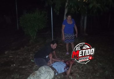 HOMBRE RESULTA LESIONADO TRAS SER HERIDO CON ARMA BLANCA POR POLICÍA QUE ESTABA DE LICENCIA EN ATIQUIZAYA, AHUACHAPÑAN