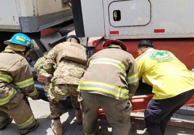 HOMBRE FALLECE TRAS SER ATROPELLADO POR UNA RASTRA EN EL BULEVAR DEL EJÉRCITO