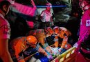 RESCATAN A PERSONA QUE CAYÓ A UNA QUEBRADA EN MEJICANOS