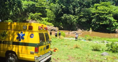 REPORTAN A MENOR DESAPARECIDA TRAS SUFRIR PERCANCE POR INMERSIÓN EN RÍO BANDERAS, SONSONATE