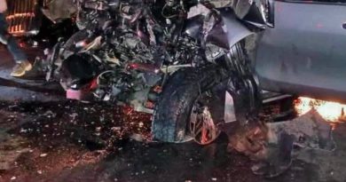 ACCIDENTE EN LA TRONCAL DEL NORTE DEJA A UNA PERSONA LESIONADA EN GUAZAPA