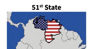 TRUMP GENERA POLÉMICA AL COMPARTIR IMAGEN QUE MUESTRA A VENEZUELA COMO EL «ESTADO 51» DE ESTADOS UNIDOS